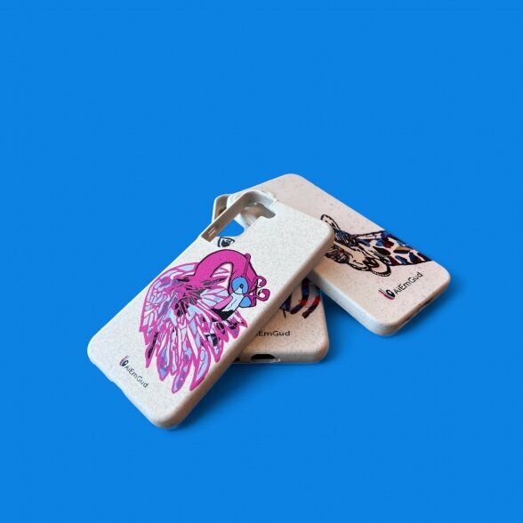 BIO Phone case 100% biodegradable "zebra" 3