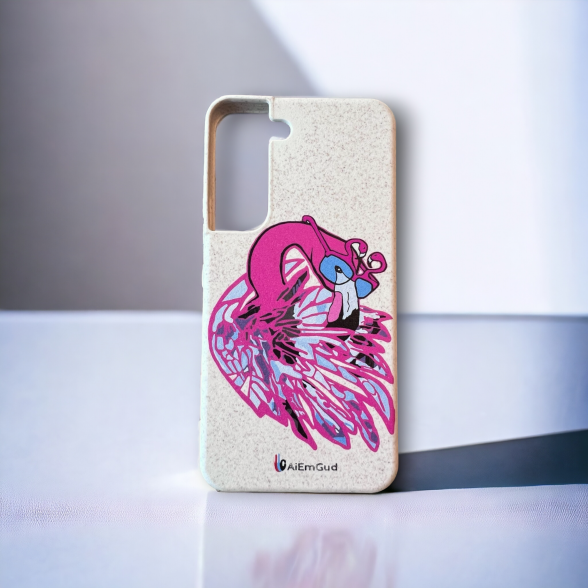 BIO Phone case 100% biodegradable "flamingo"