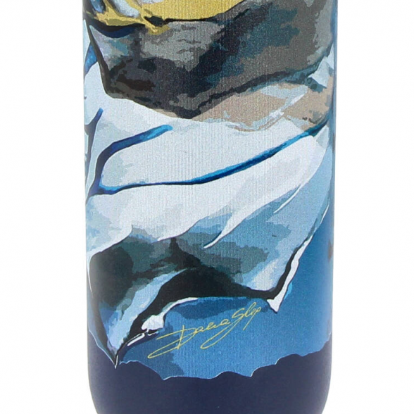 Stainless steel Thermo bottle 510 ml. ARTWORK MOUNTAINS OF THE SOUL, dark blue 2