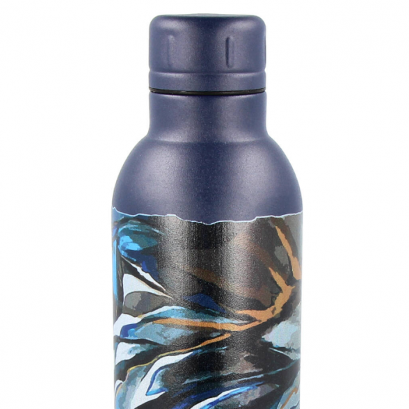 Stainless steel Thermo bottle 510 ml. ARTWORK MOUNTAINS OF THE SOUL, dark blue 1