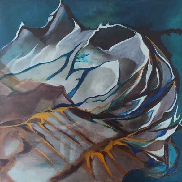 AVAILABLE AT THE GALLERY  Original artwork MOUNTAINS OF THE SOUL